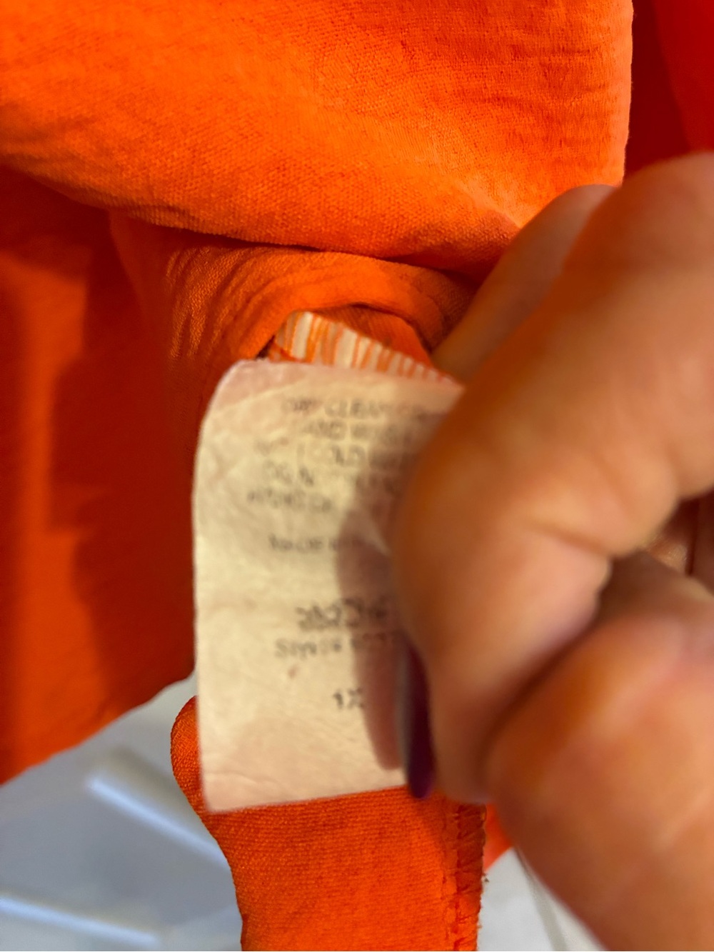 Orange top. - Picture 2 of 3